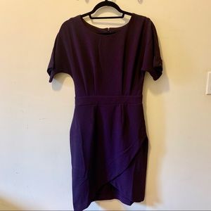 Dark Purple Bordeau Dress